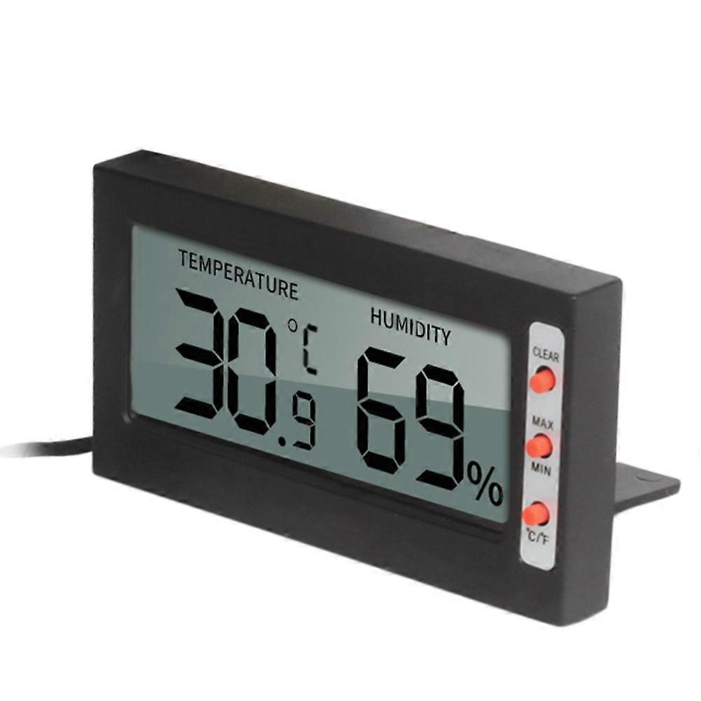 Easy-to-Read Thermometer Hygrometer for Reptile Environments
