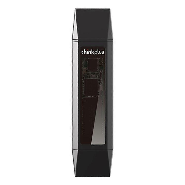 LENOVO THINKPLUS TU203 128GB USB+Type-C Flash Drive Photo Data Storage Stick Thumb Drive for MacBook Phones Tablets