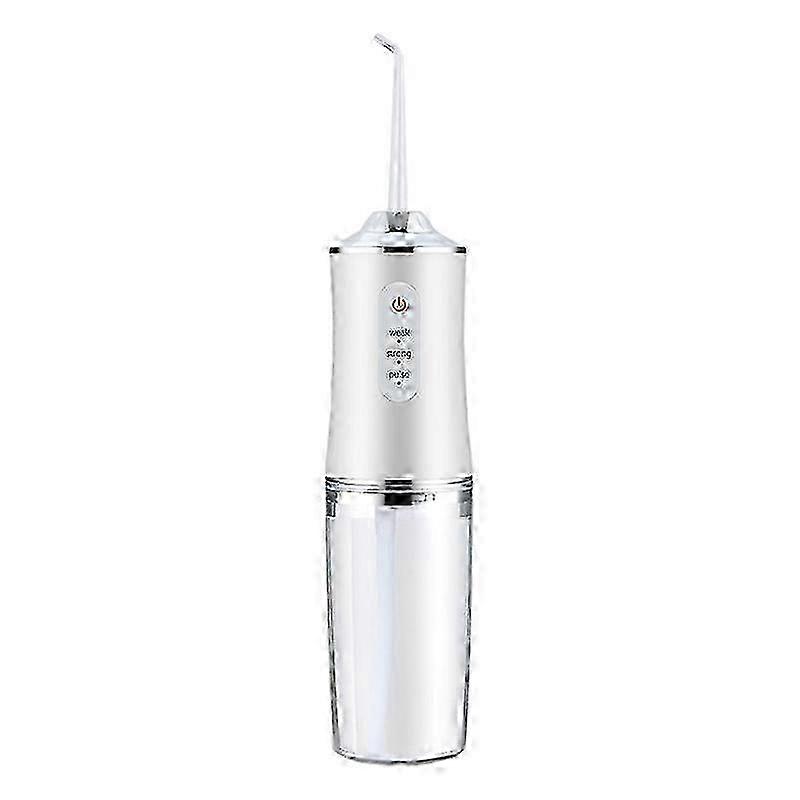 Cordless Electric Water Flosser with 3 Modes & 4 Jet Tips for Teeth Cleaning