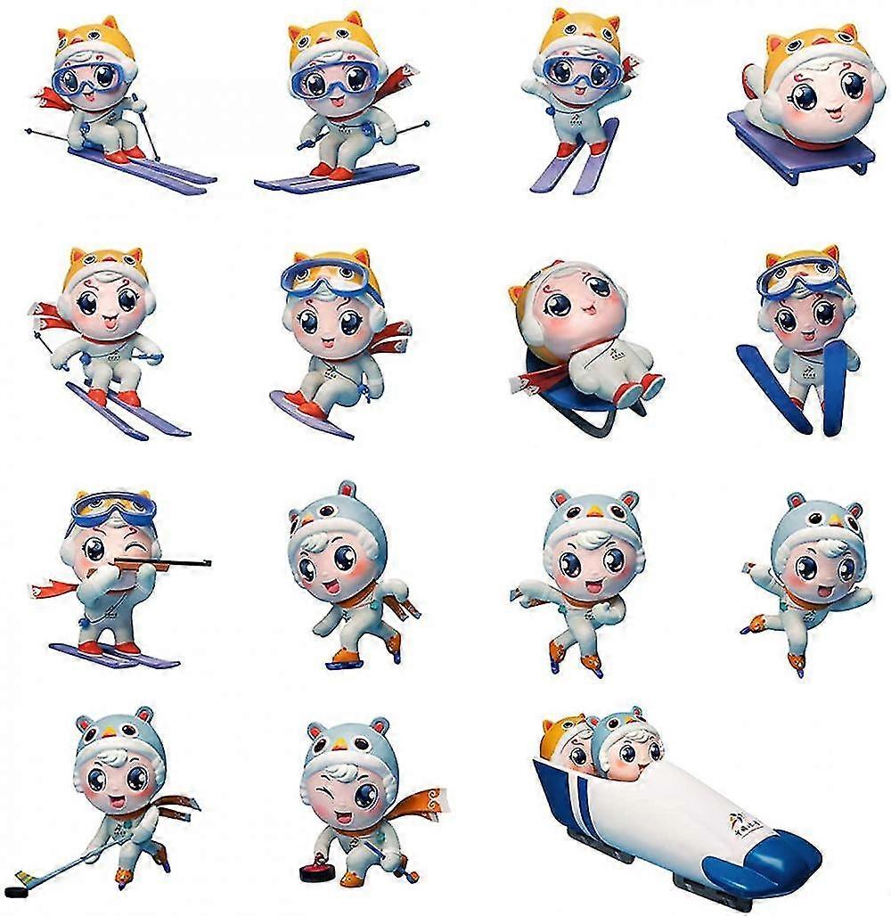 Creative Astronaut Spring Birthday Cake Ornament Resin Toy Statue