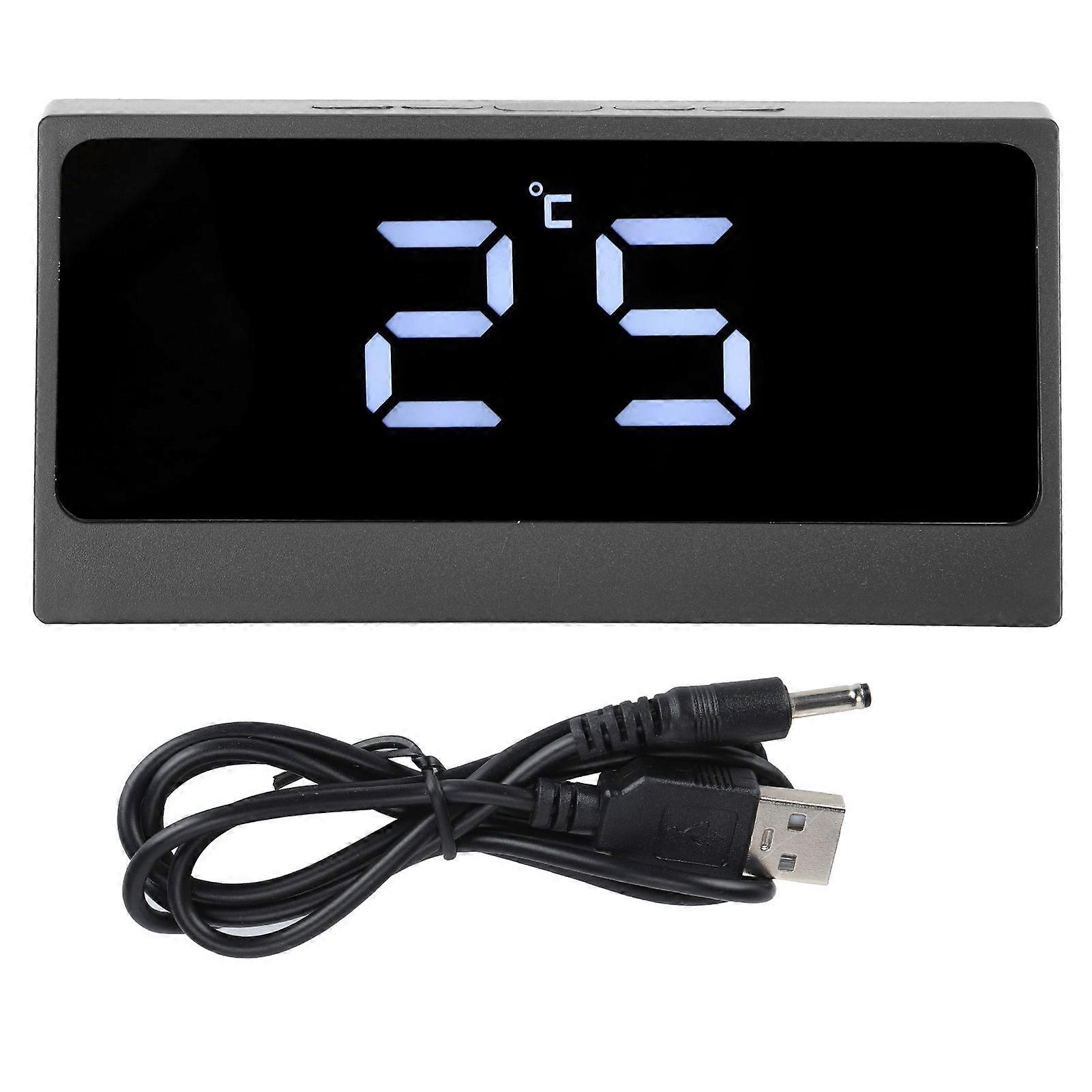 2025 Latest Model  LED Digital Alarm Clock Silent Smart Temperature Date