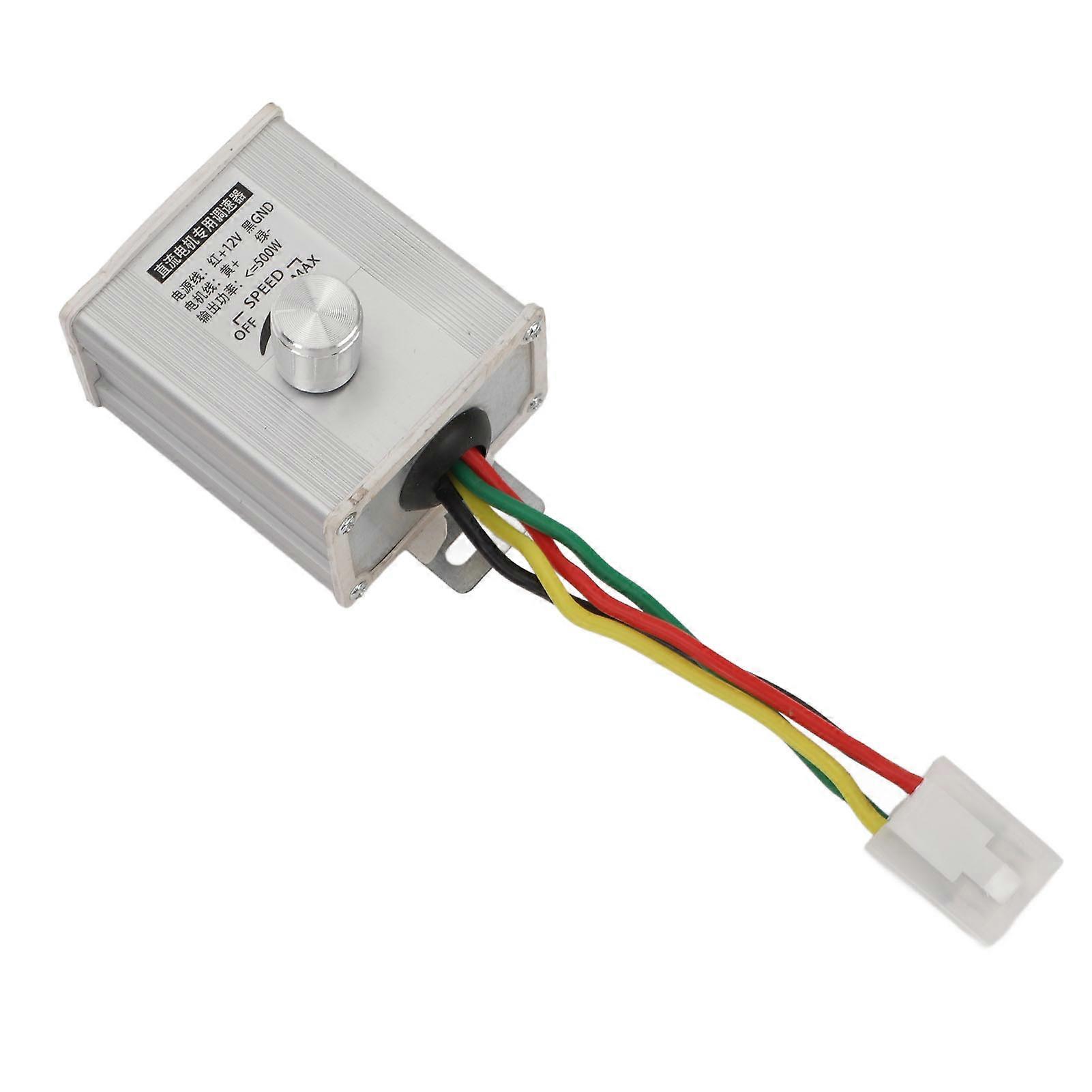 Motor Speed Controller Motor 12V500W Speed Controller Switch with 38 Sections Chain and 410 Model 13T Sprocke 