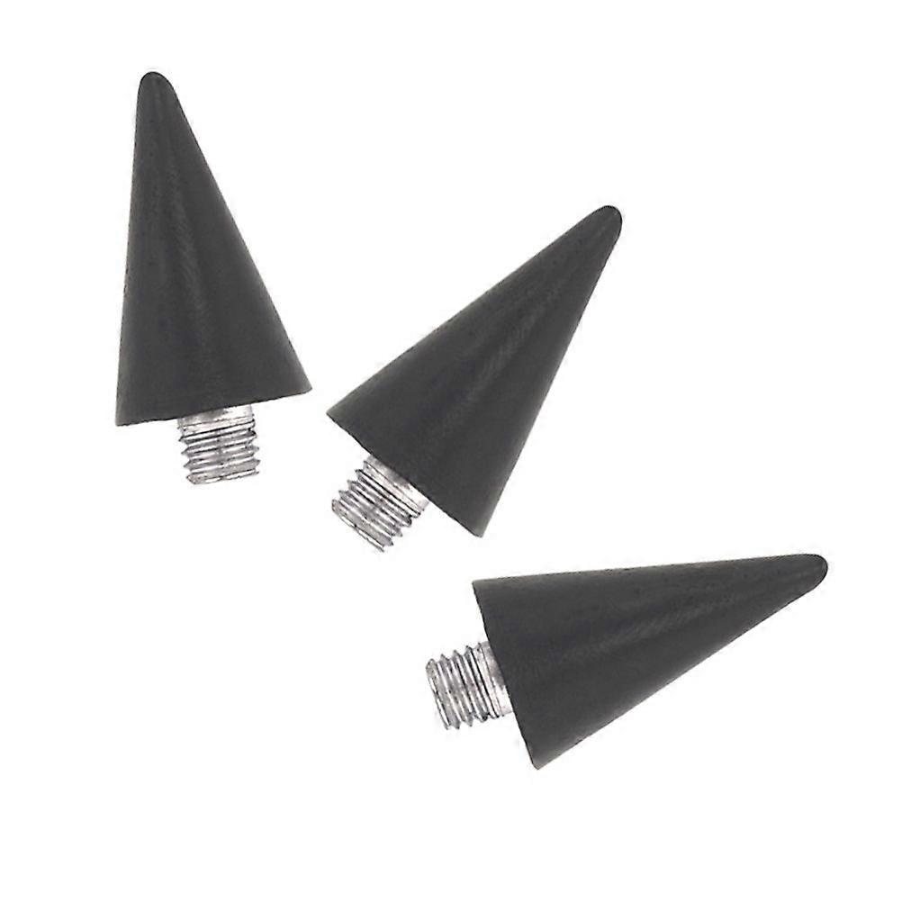 ネイルネイルアーティストサロン用精密ネイルツールポイントドリルペン3Pcs金属交換ヘッド