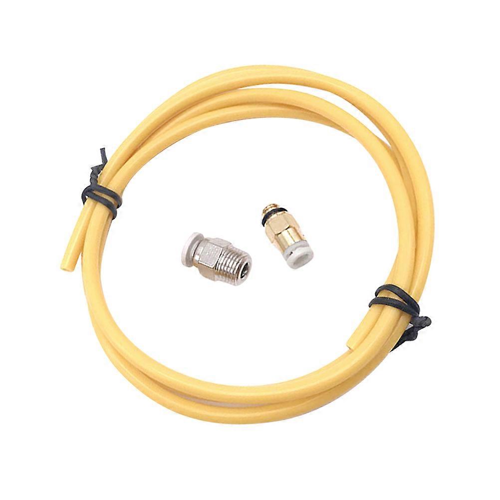 Air Pipe Quick Connector PTFE Tube 3D Printing 100.00X1.00X1.00CM 360 Degree Rotation 1Pack