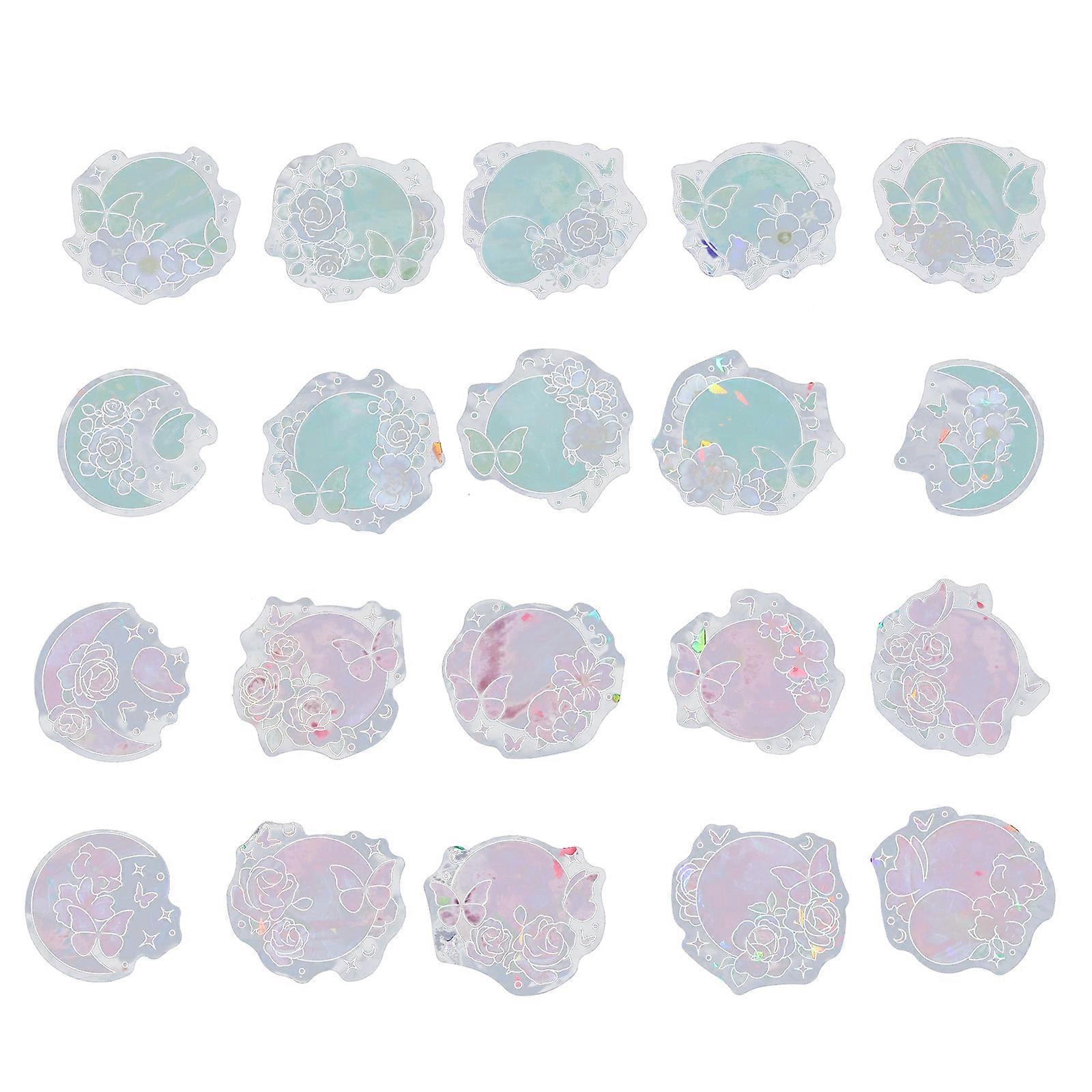 Decorative Sticker Scrapbook Stickers Planners Card Making Adults Teens Foil Silver 2 Bags