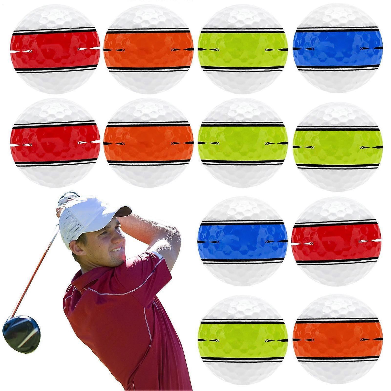 Soft golf balls 12 training balls with 360degree orbital putter target system