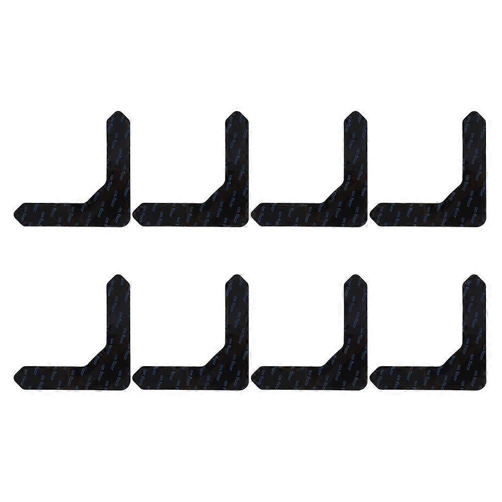 Non-Slip Rug Rubber U-Shaped Carpet Corner Grips for Homeowners 8Pcs