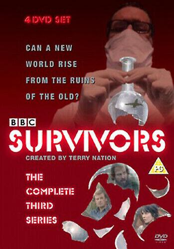 Survivors The Complete Series 3 DVD (2007) Lucy Fleming cert PG 4 discs - Region 2