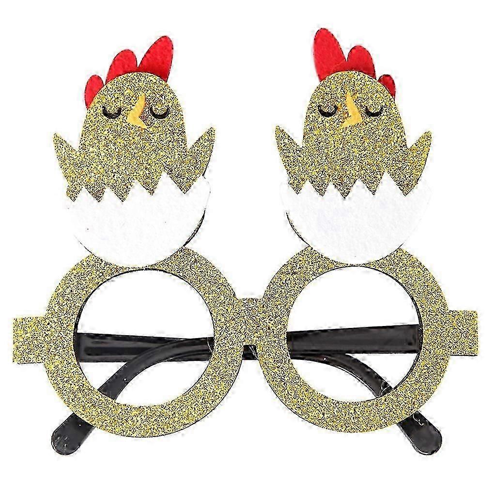 Easter Bunny Glasses Rabbit Glasses Easter Glasses Easter egg Glassses