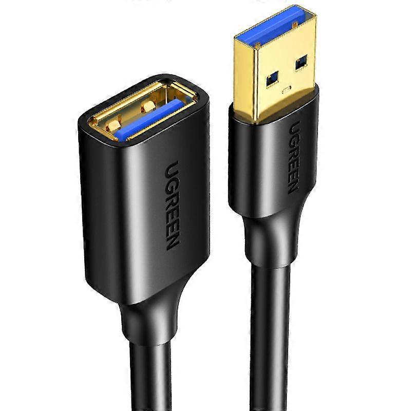 UGREEN 10368 1m Plug and Play 5Gbps High Speed USB 3.0 Extension Cable for PS4/Xbox/USB Flash Drive/Printer