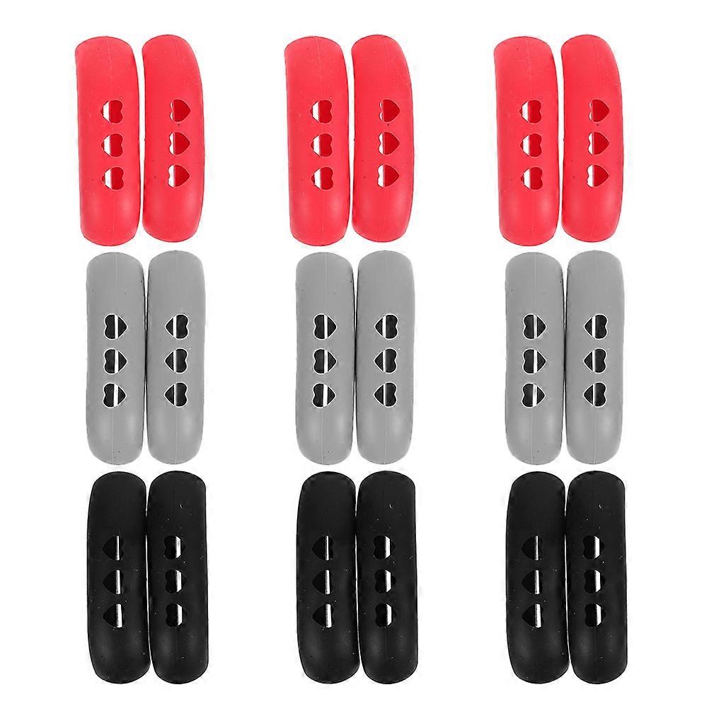 Heat Resistant Plastic Pot Handle Covers Non Slip Grip For Cooking Kitchen Use Protects Hands From Hot Handles 18Pcs