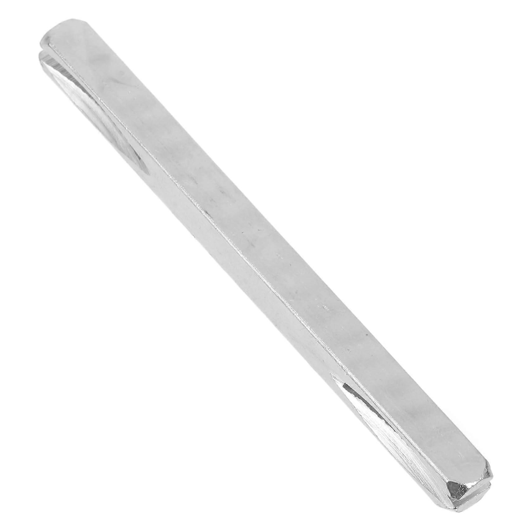 Square Shaft Handle Door Locks Hardware Key Door Bar Burglary Protection Door Fitting Split Door Handle Bar Replacement of Split Spindle Steel Silver