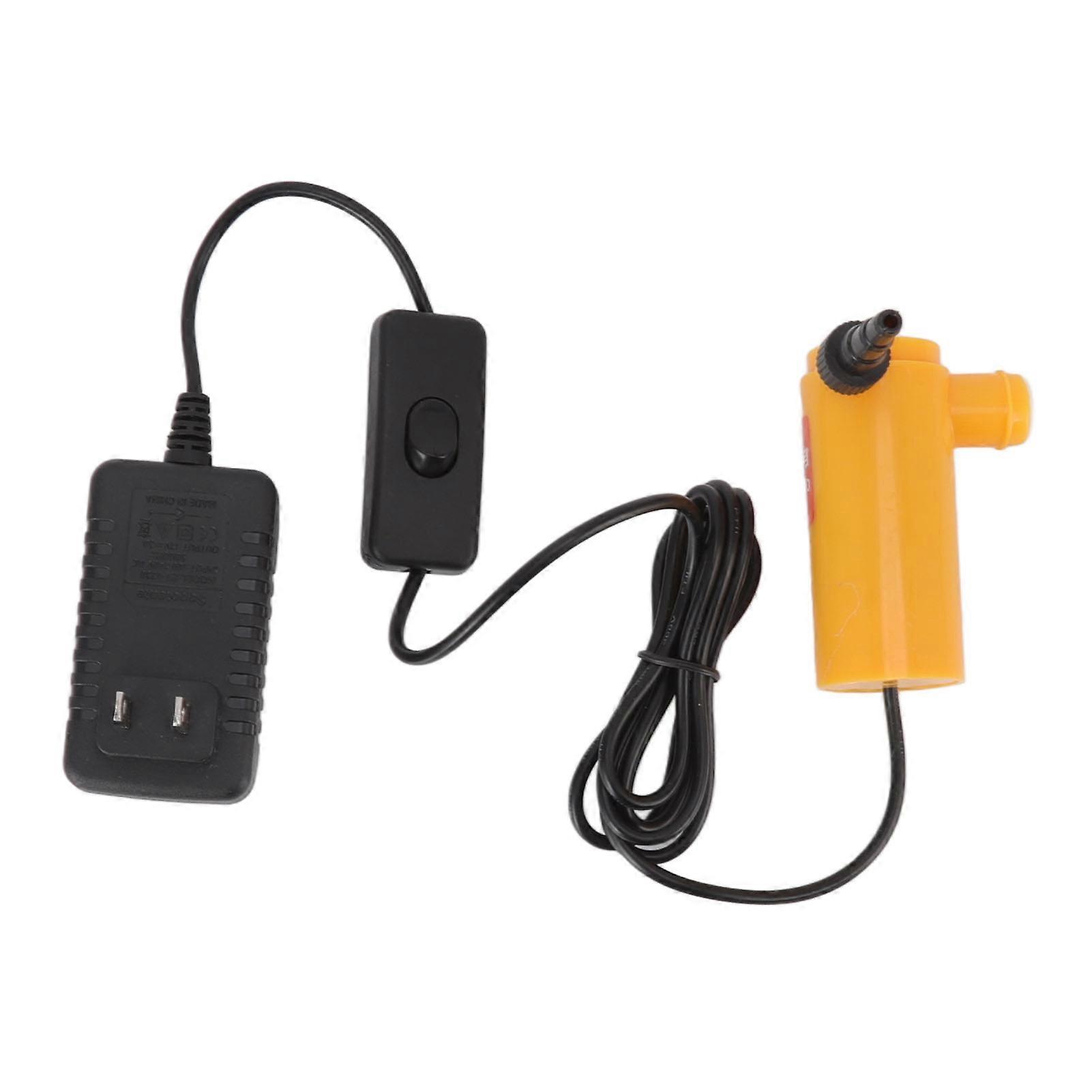12V Micro Water Pump Miniature Water Pump for Water Drilling Machine Cutting Machine Slotting Machine US Plug 100‑240V