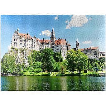 Sigmaringen, Alemanha: O Castelo Famoso - Premium 1000 Peças quebra-cabeça para adultos estilo 902