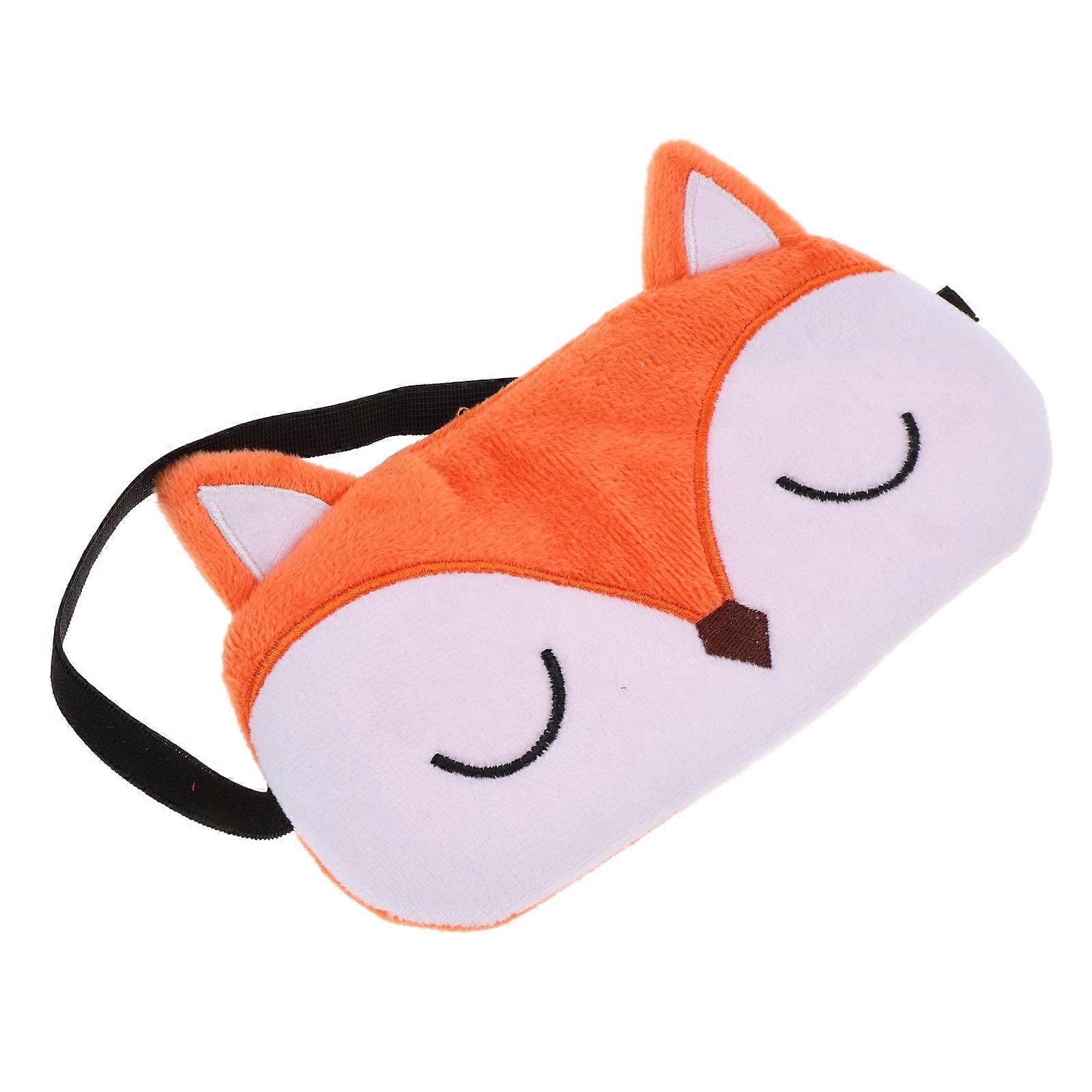 Sleeping Blindfold Fox Style Eye Mask For Lightproof Travel Accessory 1Pack