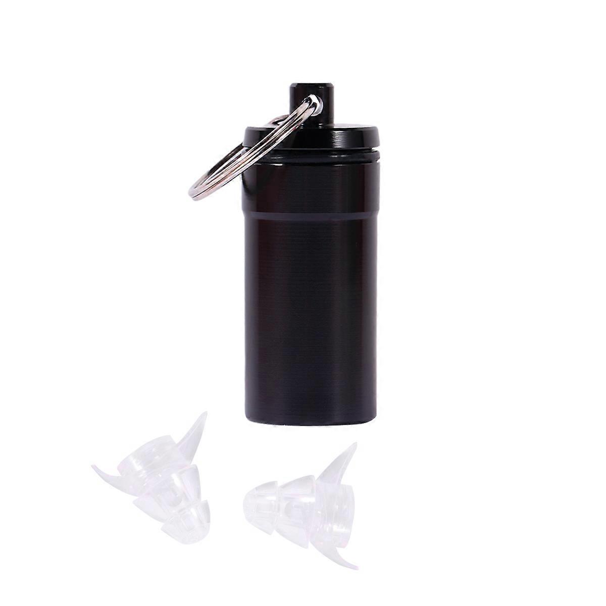 Noise Cancelling Silicone Earplugs Musician Filter Earplugs Reusable Washable For Nightclubs 1Pair