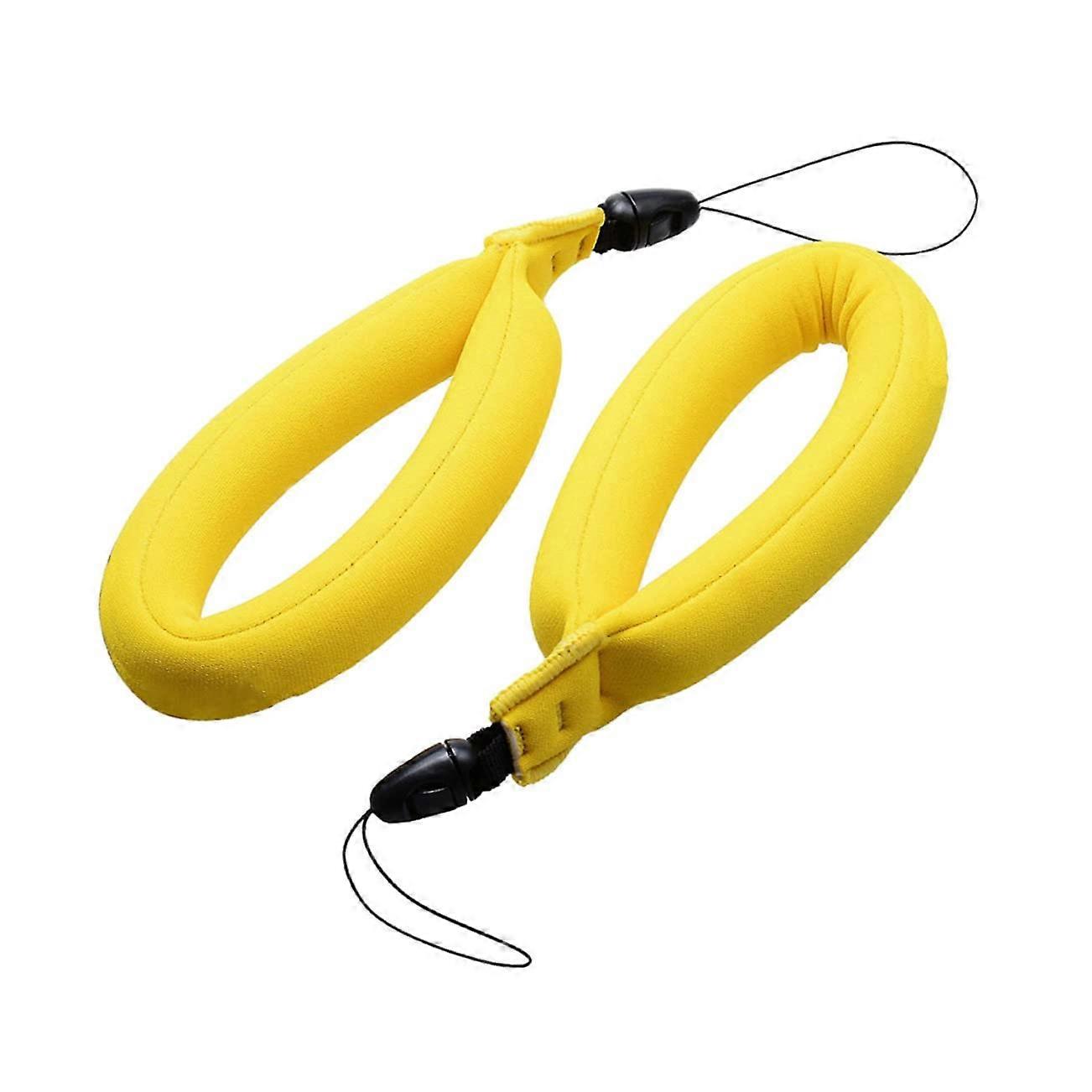 Waterproof Camera Float Strap Set with Neoprene Hand Strap for Underwater Cameras, Smartphones, and Camcorders