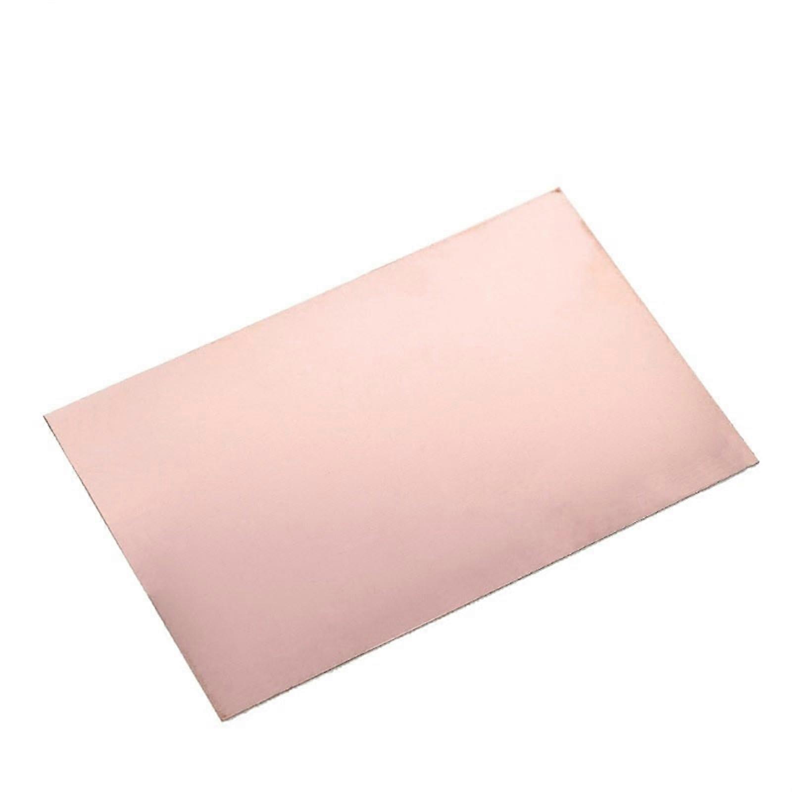 Metal Plate FR4 PCB Single Sided Copper Clad 10x15cm Laminate Board for DIY Electronics Projects