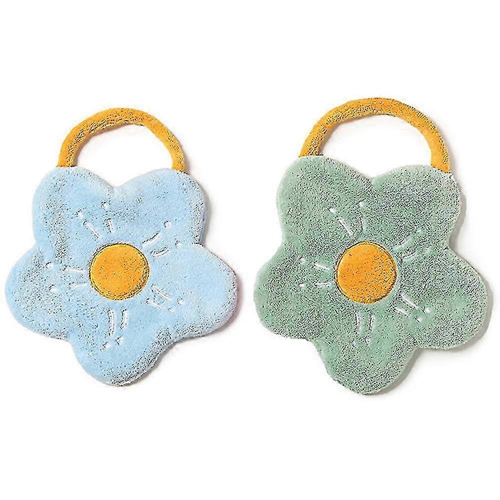 Hanging Hand Towels With Loop - Absorbent Towel For Bathroom Cleaning And Drying Washcloth