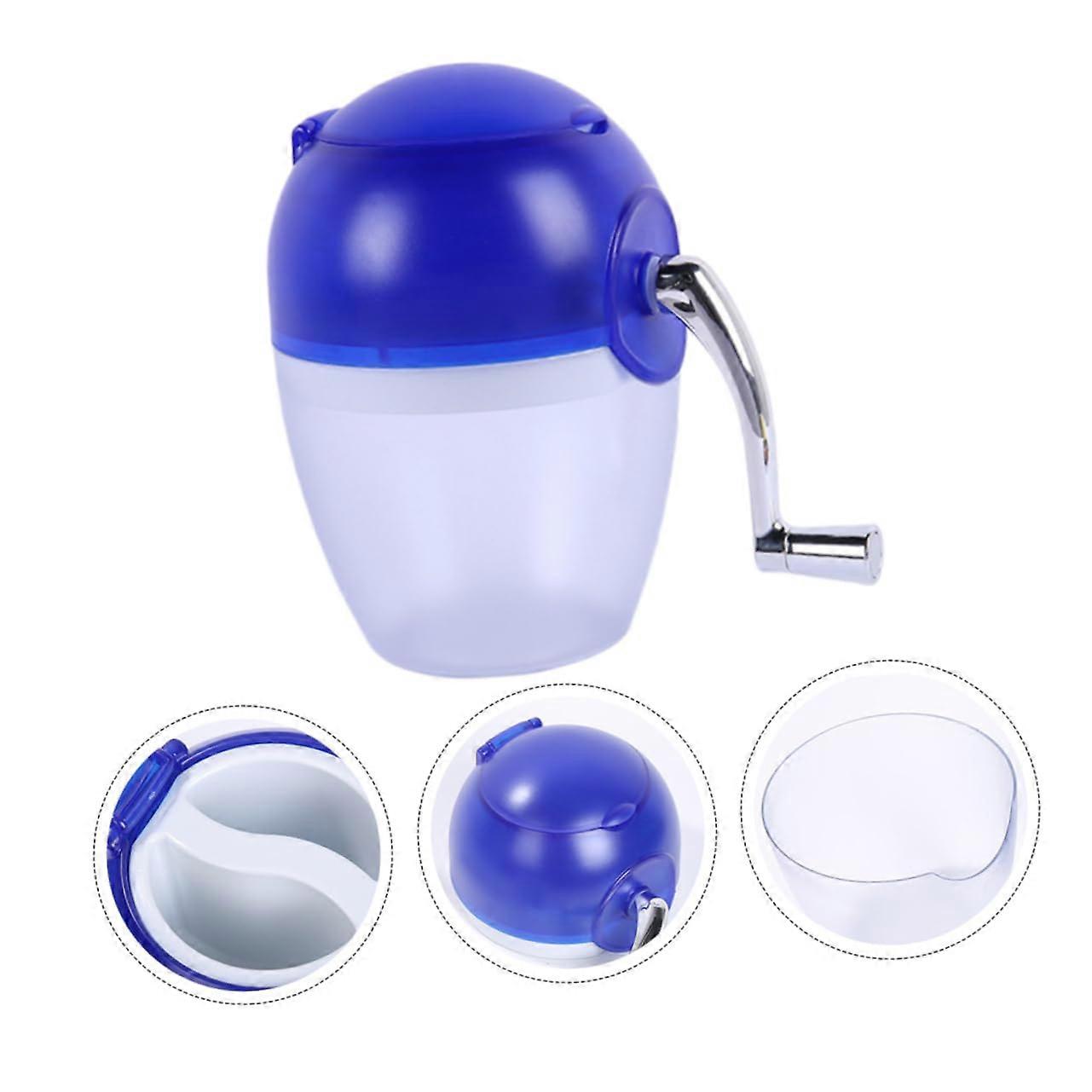 Manual for Hand Crank Ice Shaver in Random Colors