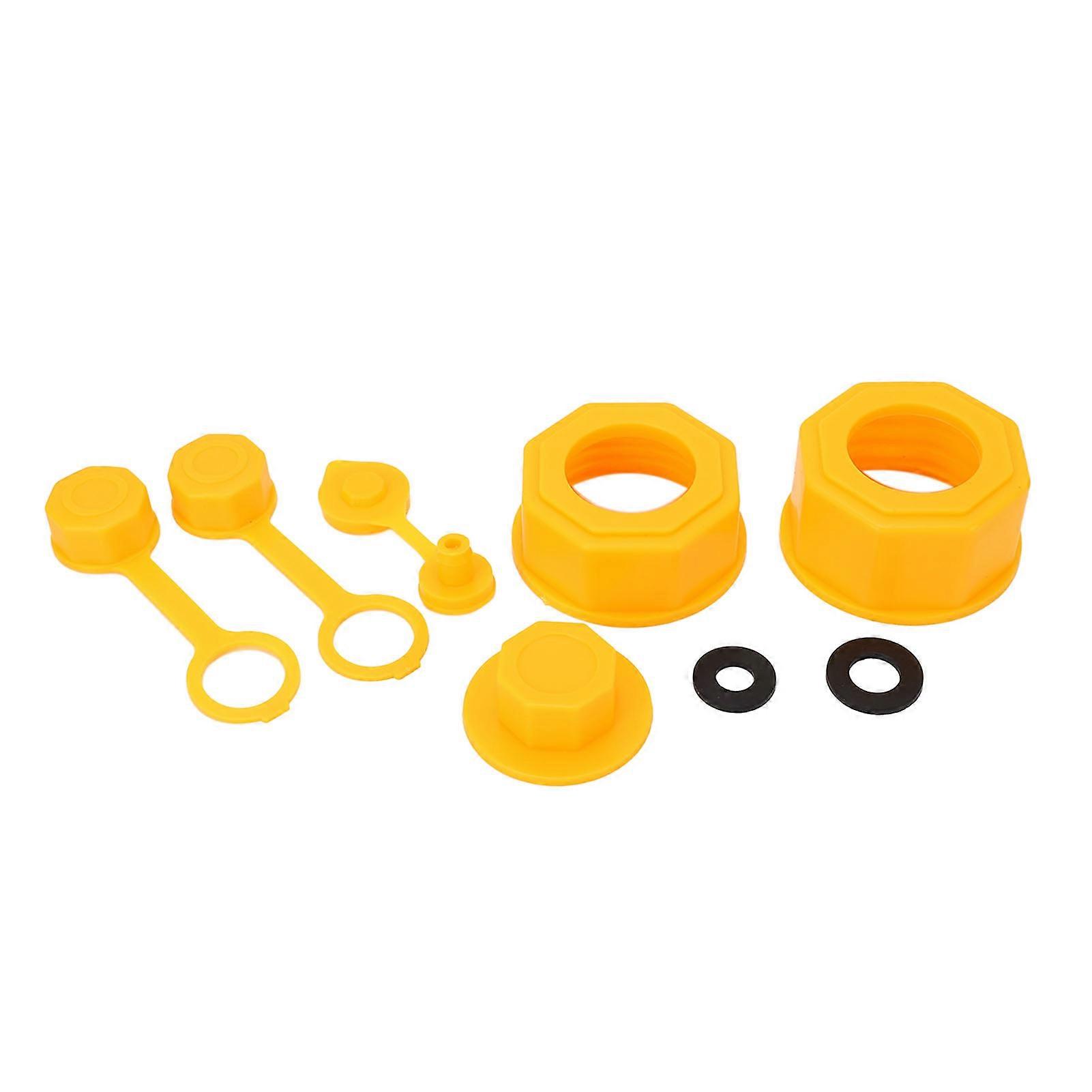 Gas Can Spout Replacement Kit 8mm Drill Bit Gas Can Nozzle Vent Cap Universal for Vehicles Lawn Mowers