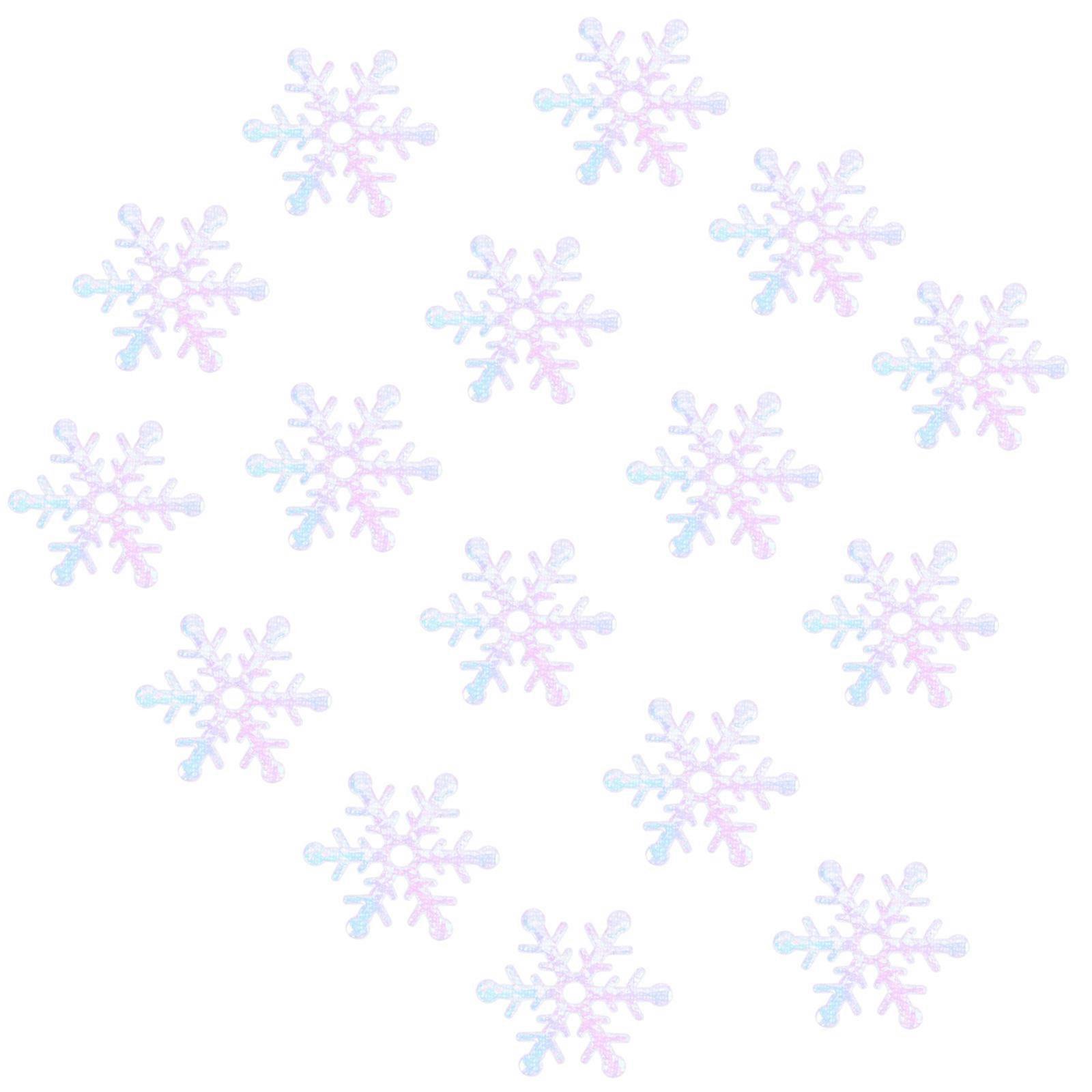 Confetti Decor Snowflake Shape for Christmas Parties and Banquets 1Set