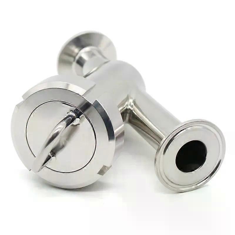 SS304 sanitary pipeline filter inline Y filter 19m-51mm pipe outer diameter Tri Clamp 505 64mm self-made pipe fittings