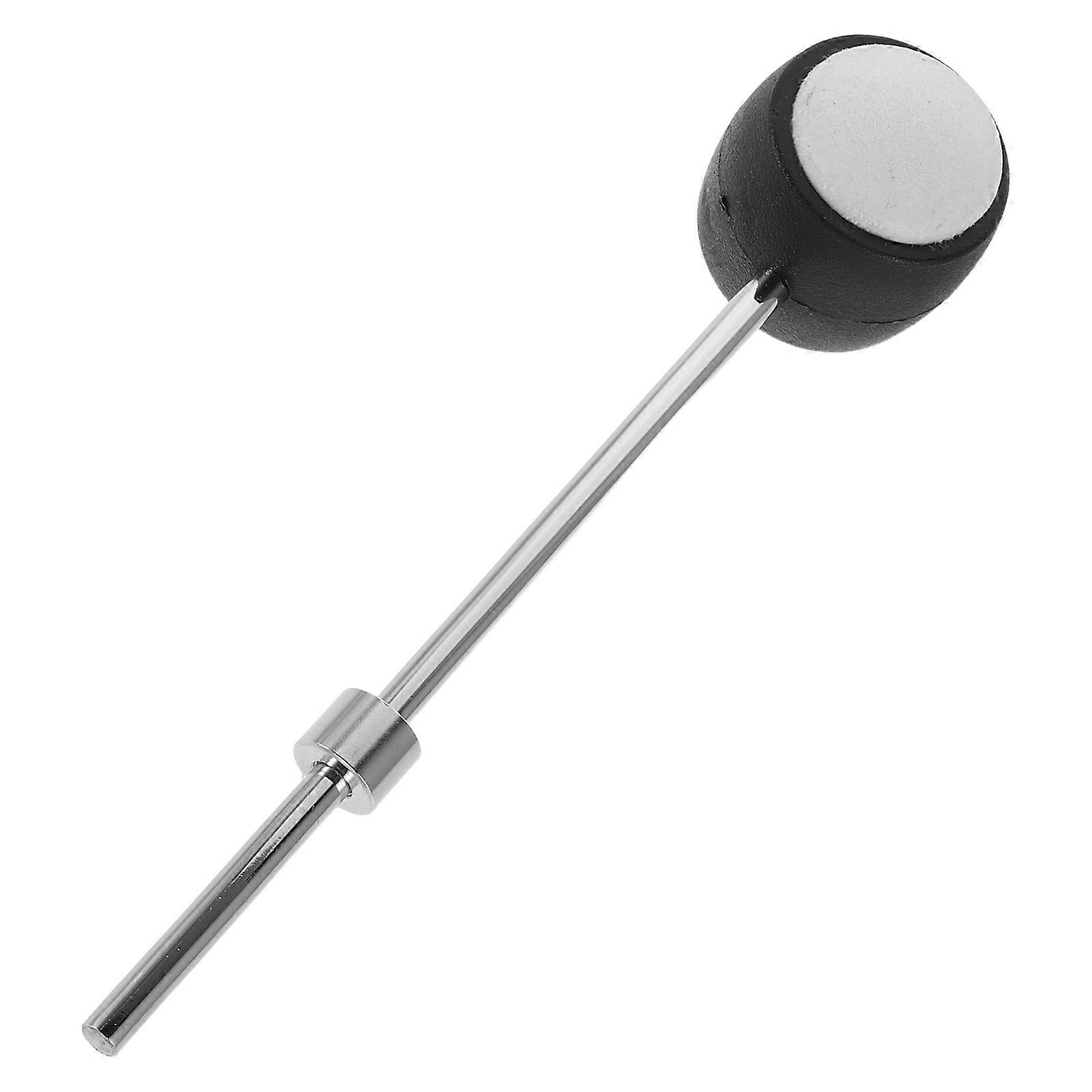 Bass Drum Beater with Weighted Felt Head for Enhanced Sound, Durable Drum Hammer for Percussion Instruments, Easy Installation for Beginners and