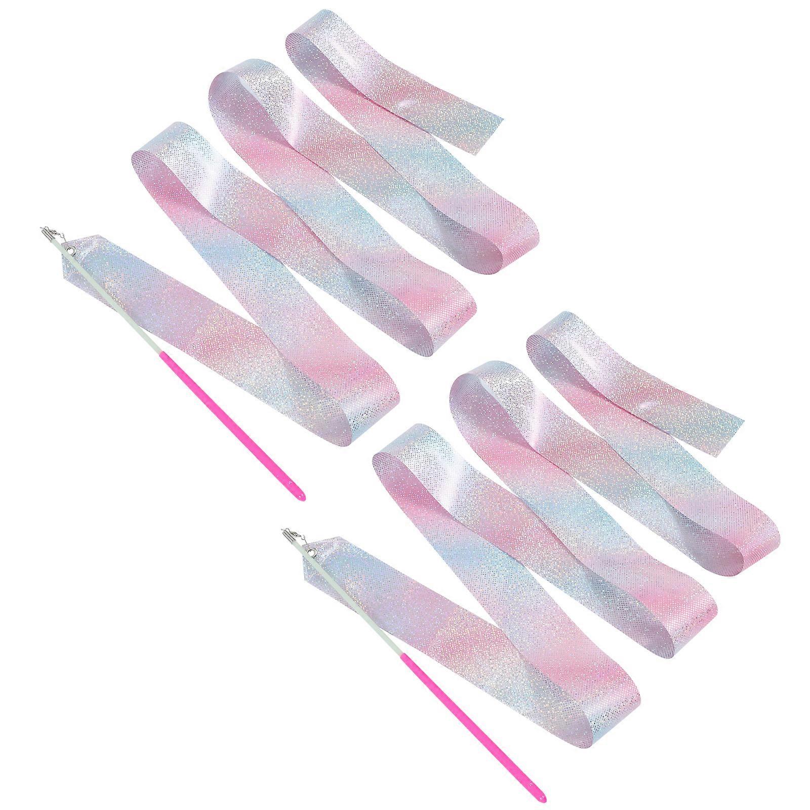 It looks like you're describing a product listing for **gymnastics ribbons**, commonly used in **dance, rhythmic gymnastics, and performance arts**.