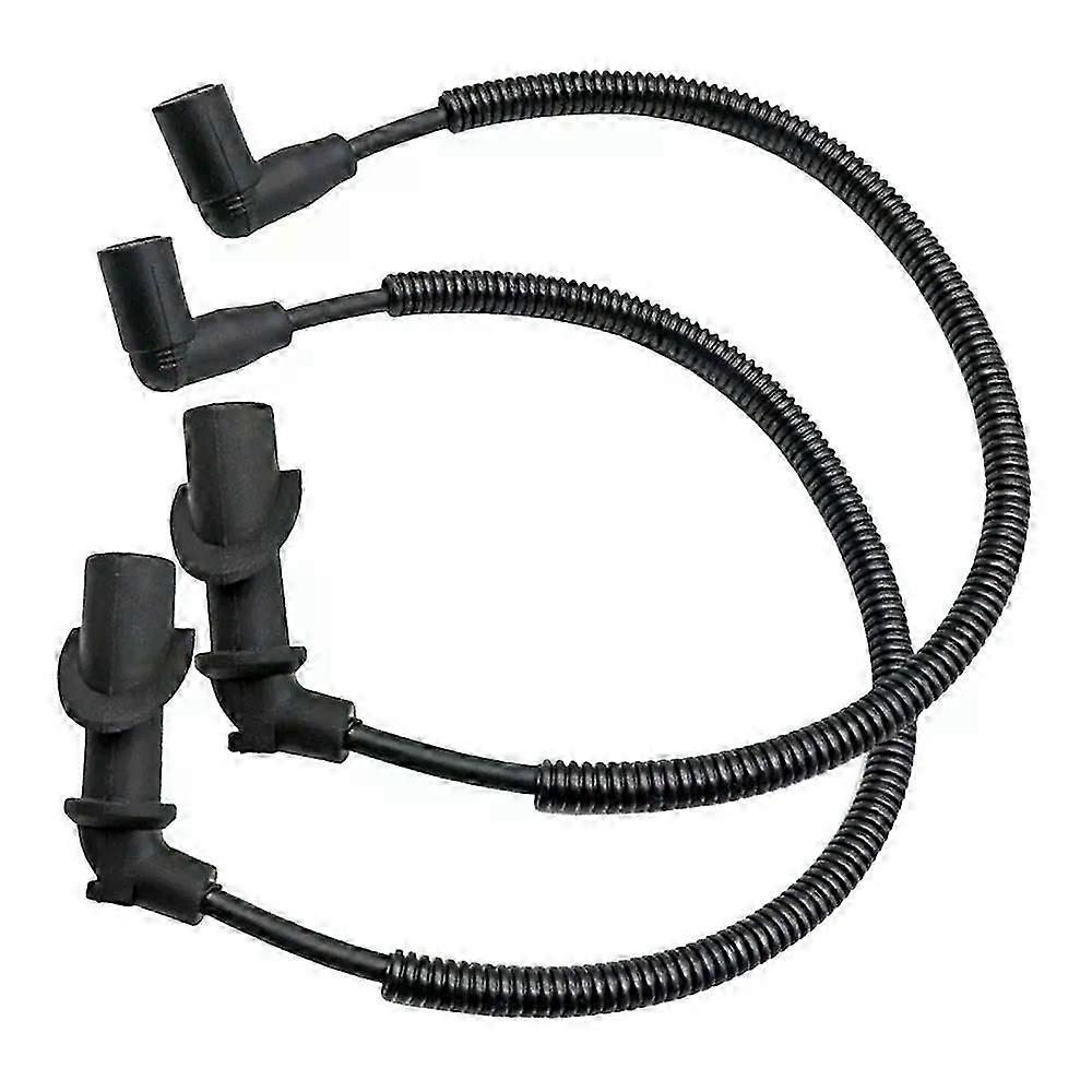2pcs Coil Spark Plug Cap And Wire 4012439 For Ranger Sportsman 700 800 Rzr 800 4011060 4011059 4010909
