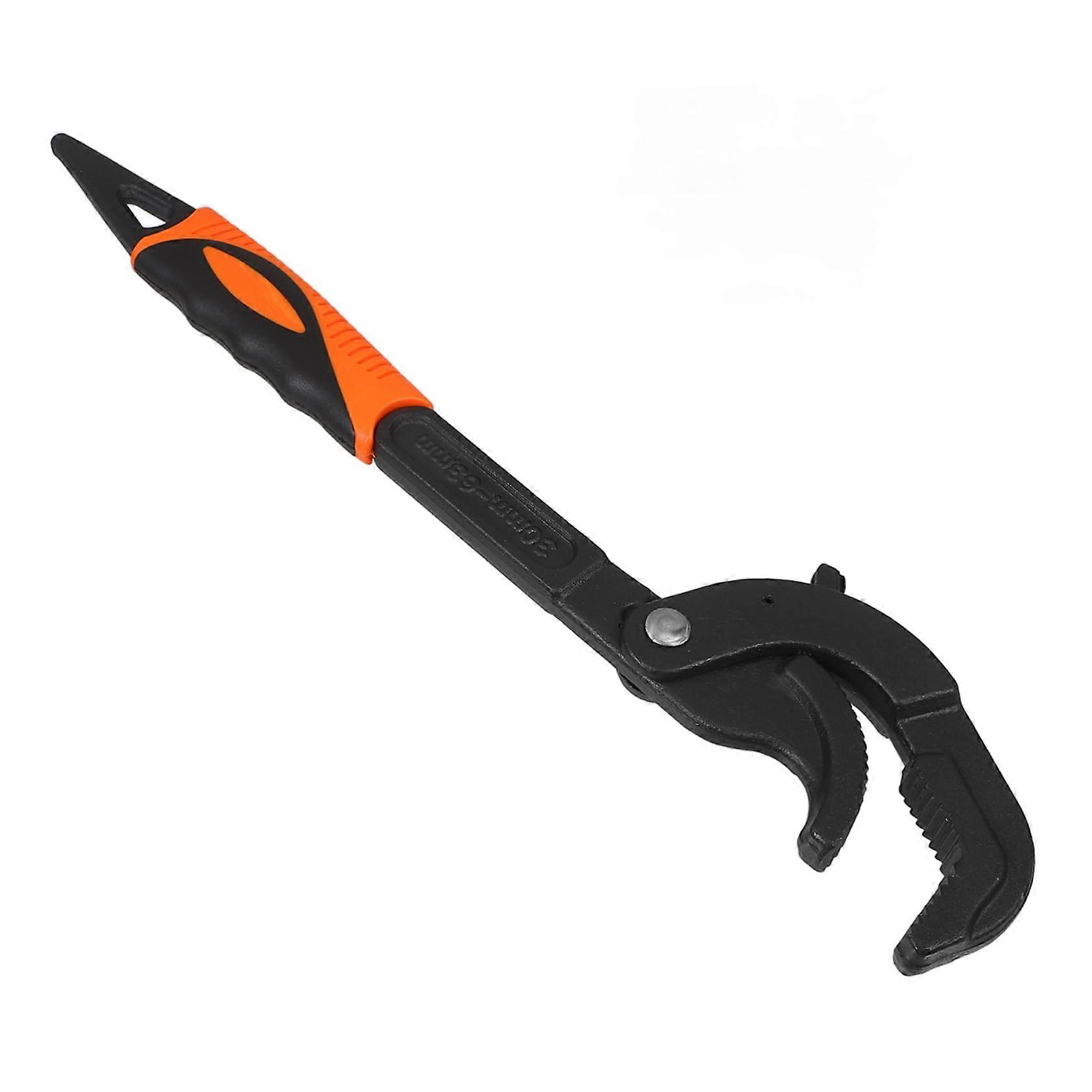 Adjustable Universal Pipe Wrench Multi-Function Tool for Sink Installations Lightweight Portable for Plumbing Repairs