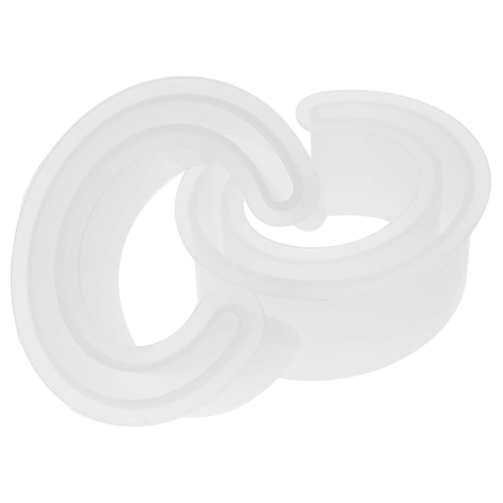 Resin Bracelet Molds Silicone Bangle Mold for DIY Use 2Pcs Casting Mold