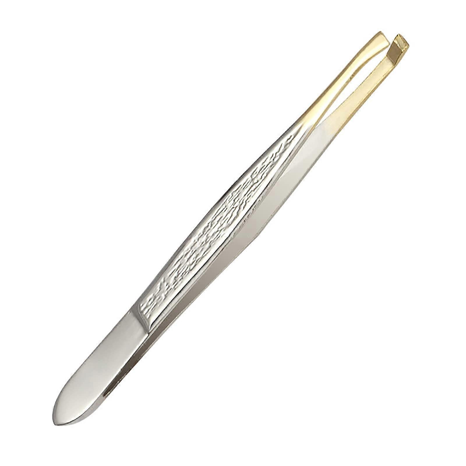 Eyebrow Tweezers for Plucking and Beard Care - 2022 Beauty Tools with Face Brush, One Size, Model B