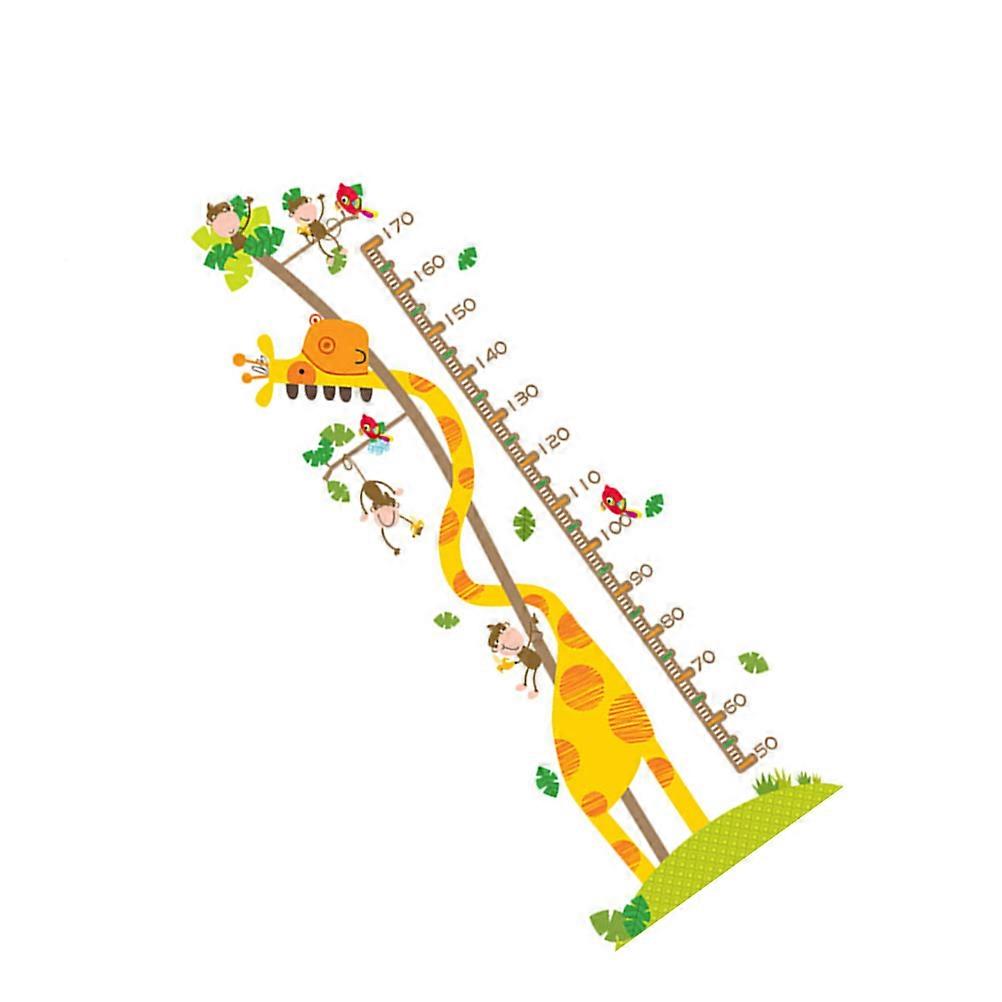 PVC مخطط النمو ملصق أداة تعليمية للأطفال في غرفة النوم 90x60cm 1 مجموعة