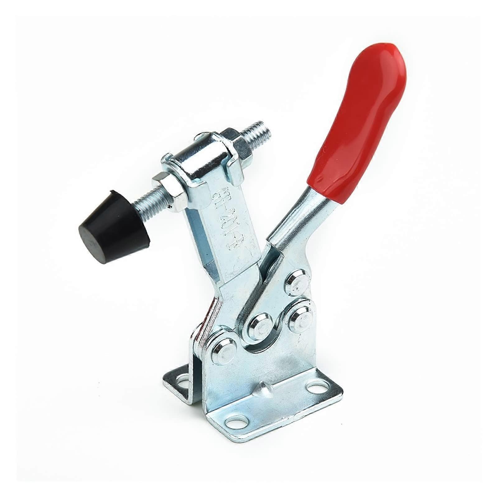 Heavy Duty Toggle Clamp Horizontal Quick Release Locking Lever 4-Piece Hand Tool Set for Secure Workholding