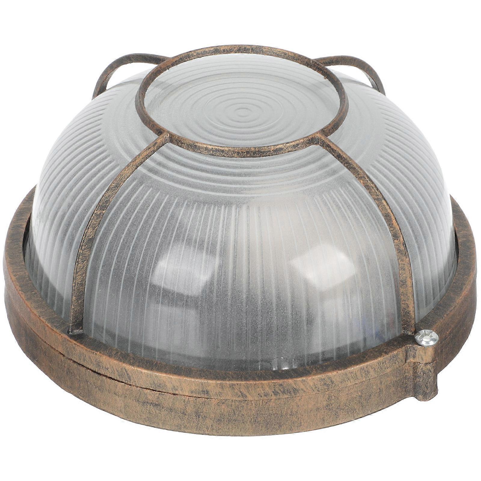 Light Outdoor Lighting Decorative Wall Mounted Lamp Nautical Light Fixture For Porch Garden Garage 6.9×6.9×3.5in Dustproof Sleek Design 1Pcs