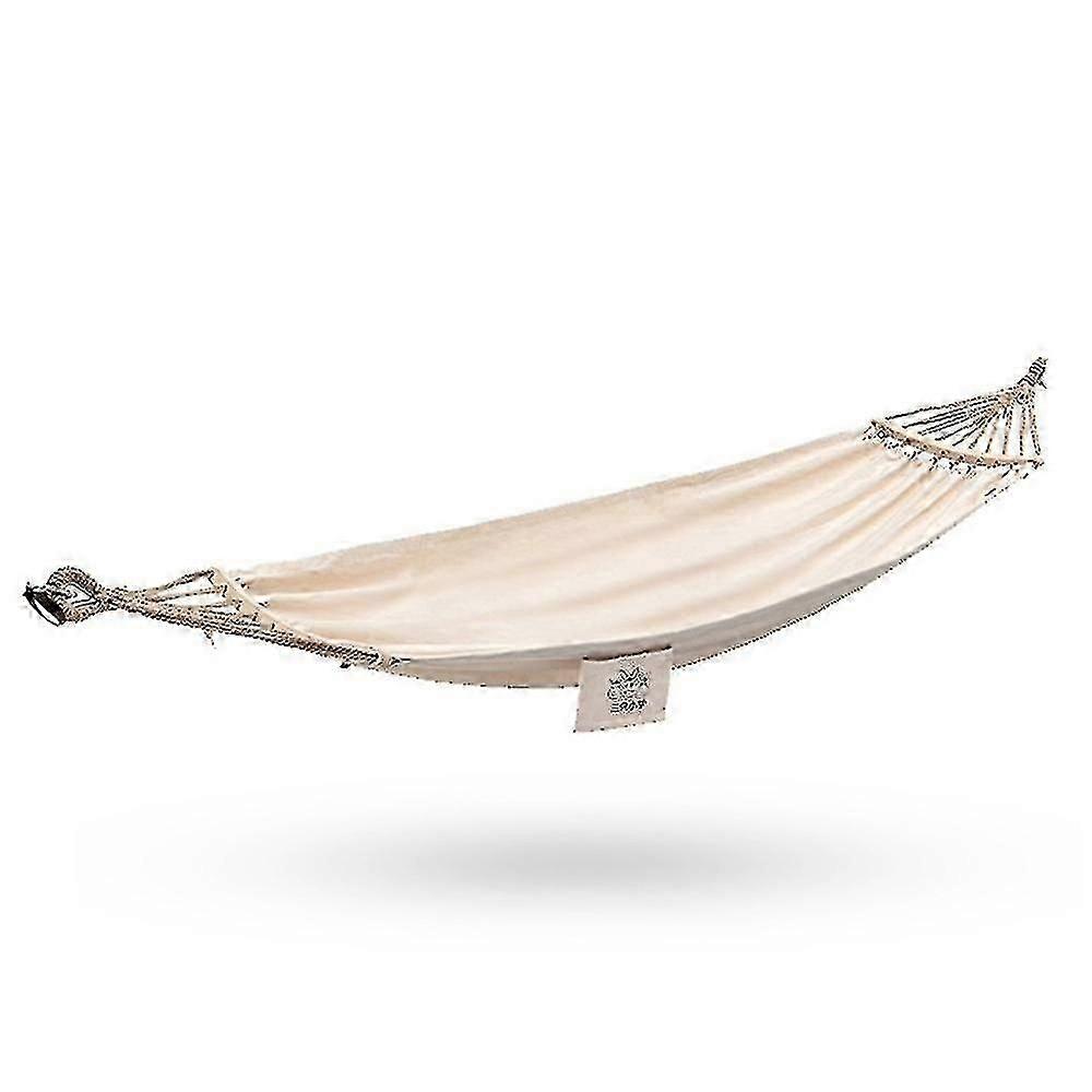 SZXL DC-B01 Single Person Outdoor Canvas Hammock Balcony Courtyard Hanging Bed,250KG Bearing
