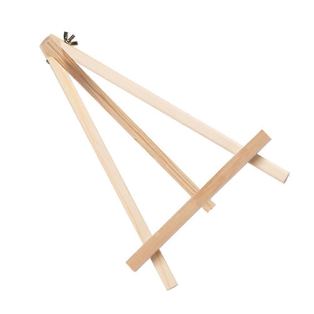 Sturdy Display Easel Stand Mini Easel Photo Frame Tripod Bracket Small Studio Work Triangular Shape 1PC
