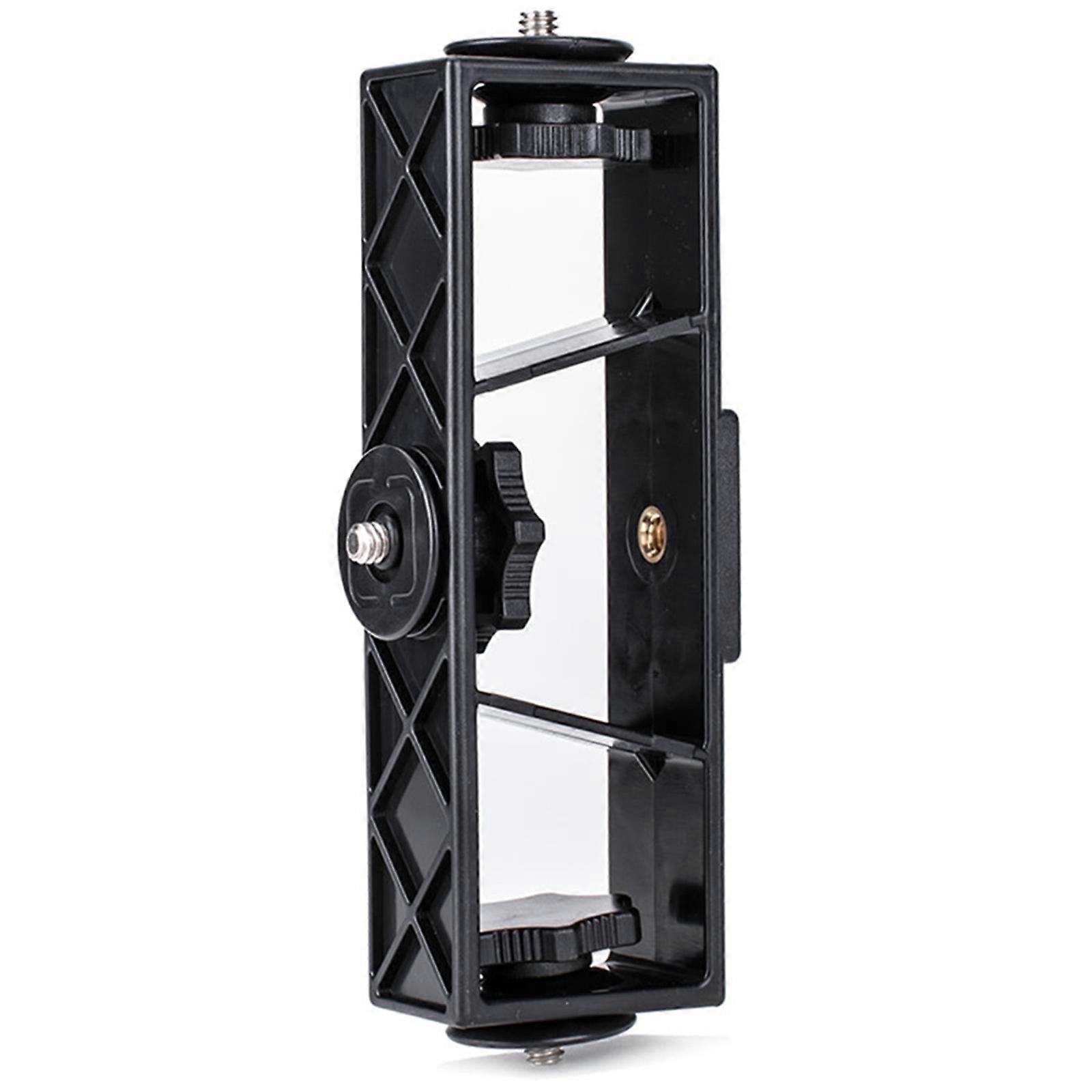 3-Position Multifunctional Bracket Phone Support Holder with 1/4 Screw Thread Hole for Live Broadcast Video Streaming Multicolor