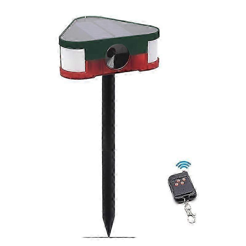 Solar Alarm Ultrasonic Animal Repeller