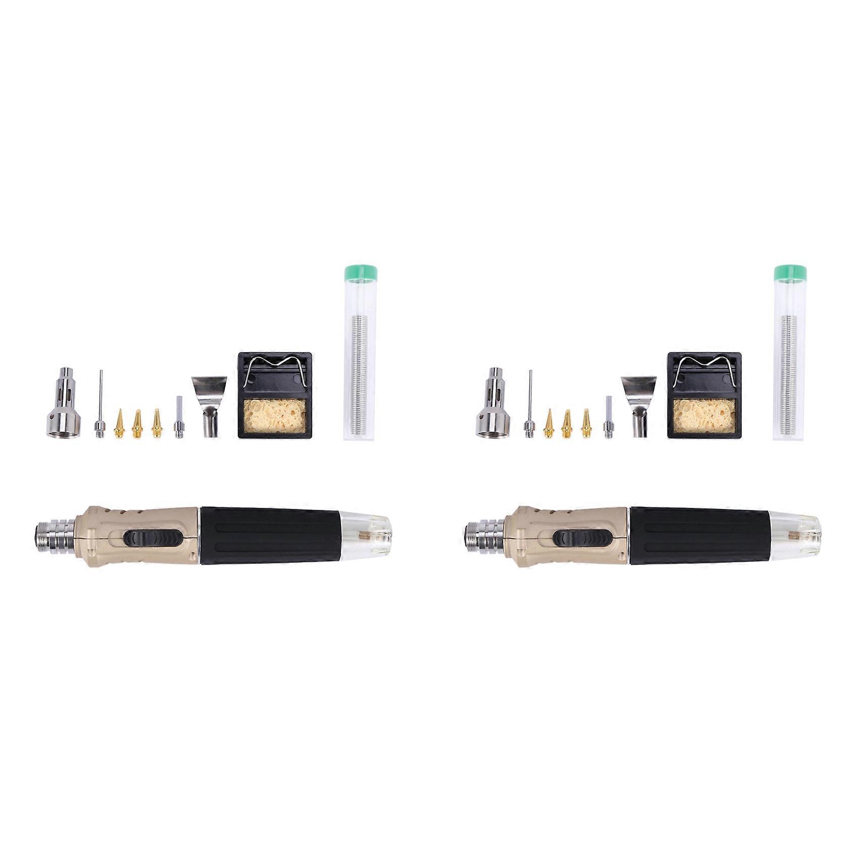 2X -1115K Professional Butane Gas Soldering Iron Kit Welding Kit Torch