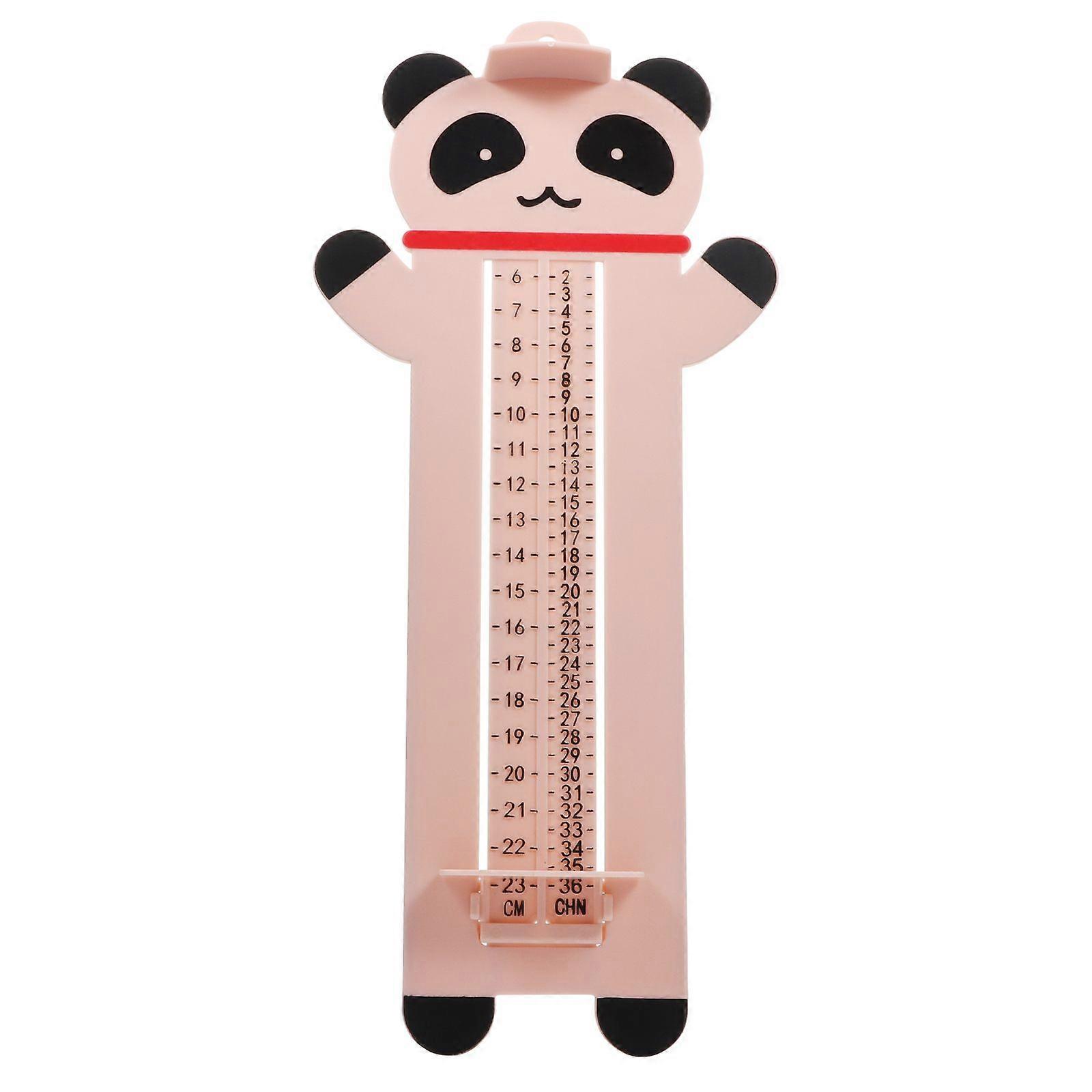 1pc Foot Measuring Device Feet Size Measuring Infants Ruler Kids Sizer Tool