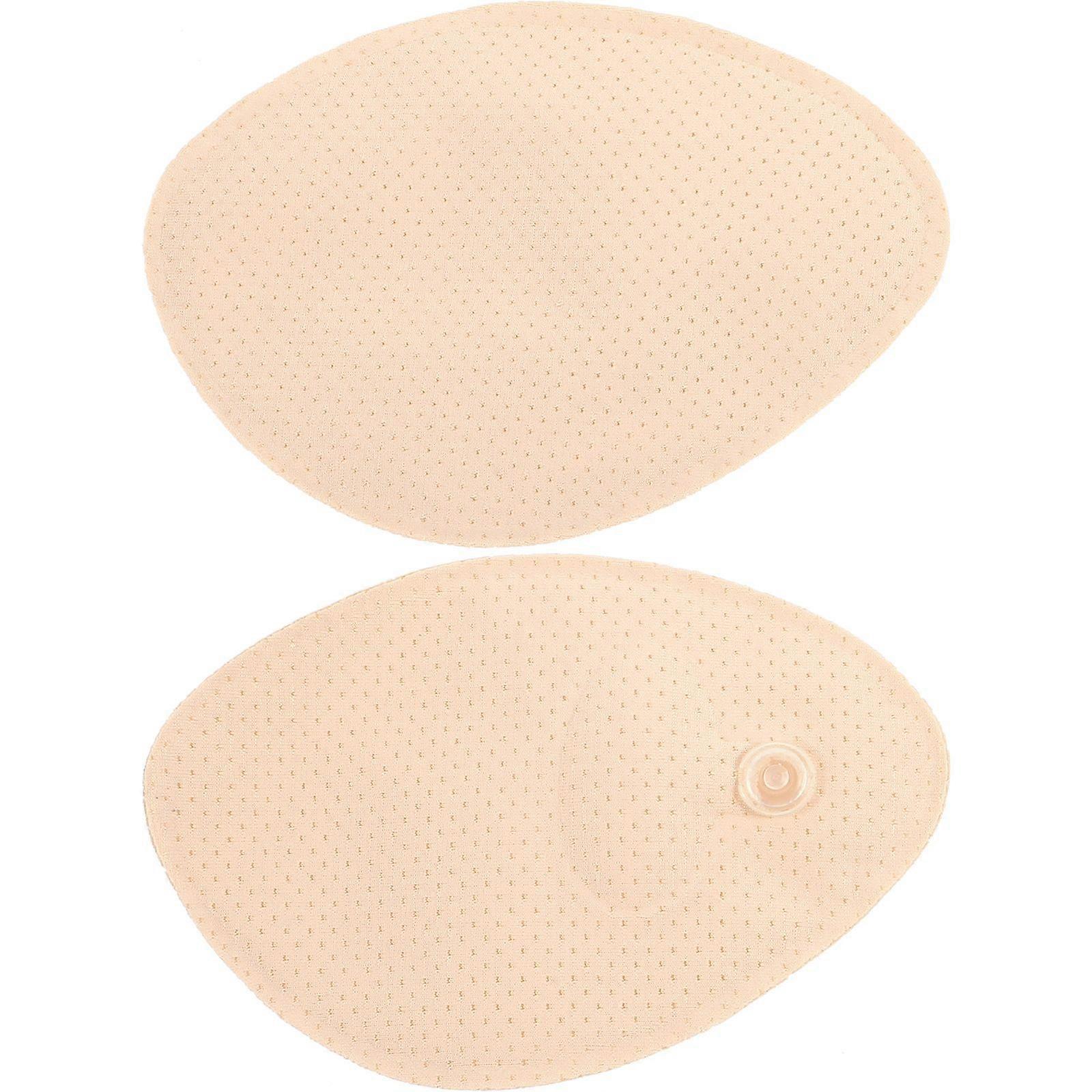 Smooth Comfortable Reusable Small Fish Inflatable Padded Chest Pad (Beige)