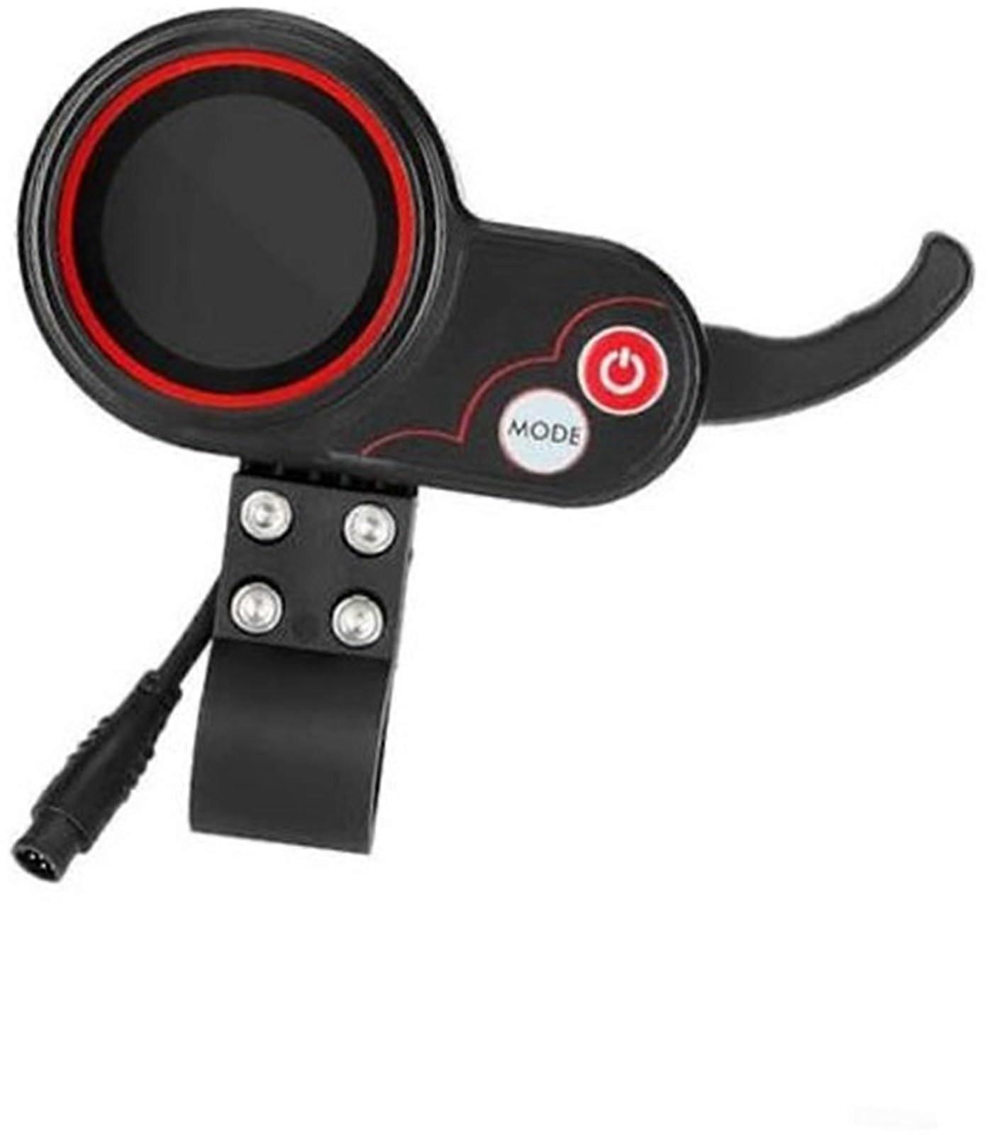 Waterproof LCD dashboard screen, ABS material, electric scooter controller instrument display screen