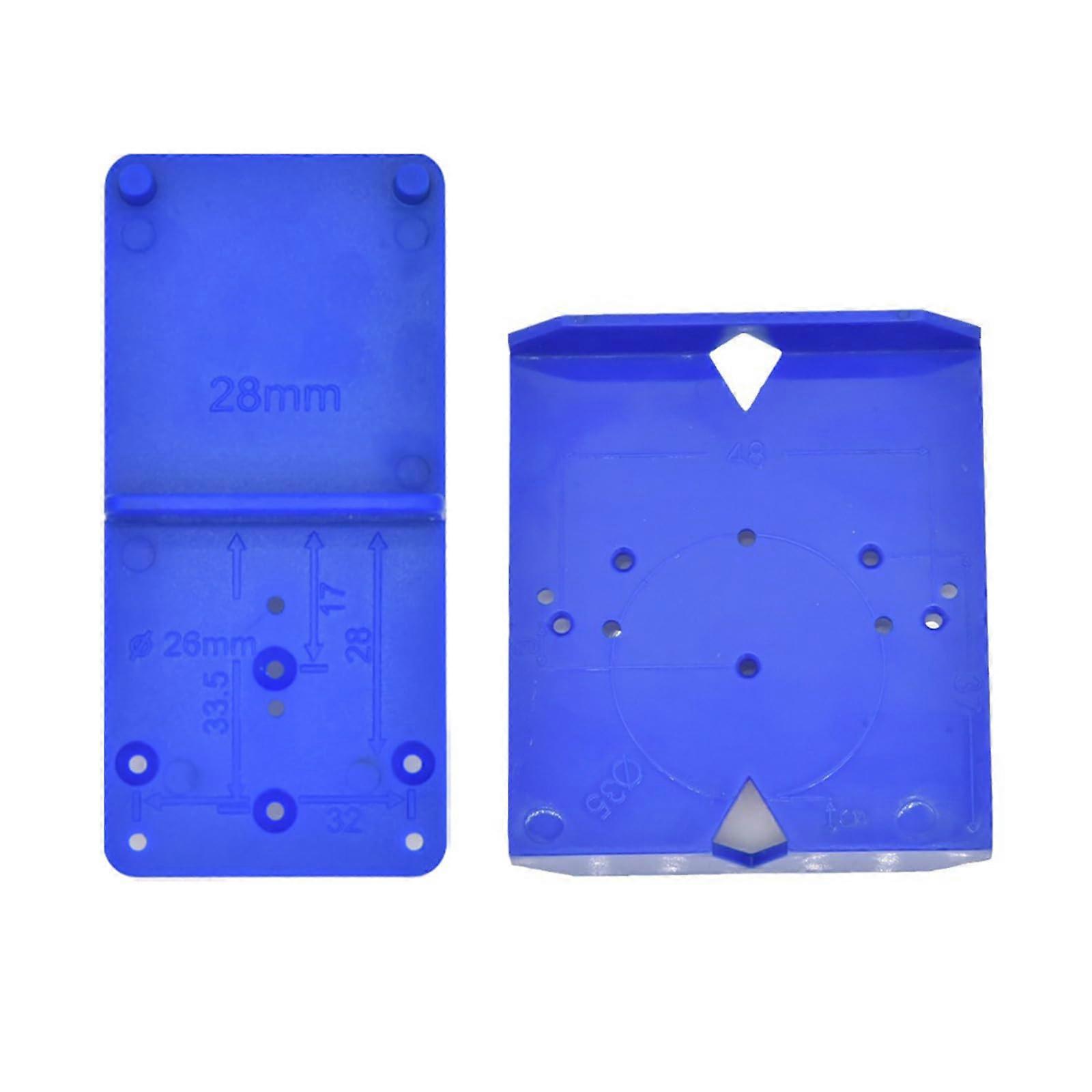 Efficient Cabinet Hinge Jigs Set for 35/40 mm Hinge Drill Hole Locator Woodworking Tools