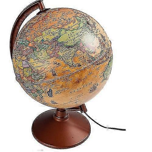 Illuminated Vintage Globe