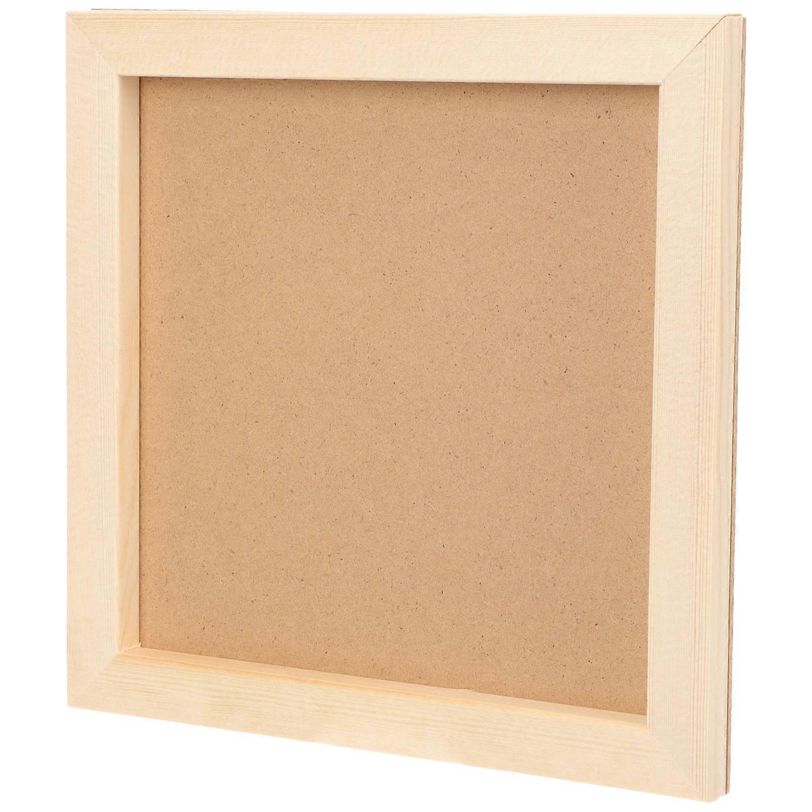 Beige Plastic DIY Picture Frame for Kids Craft and Home Decor Lightweight Portable 8x10 inches