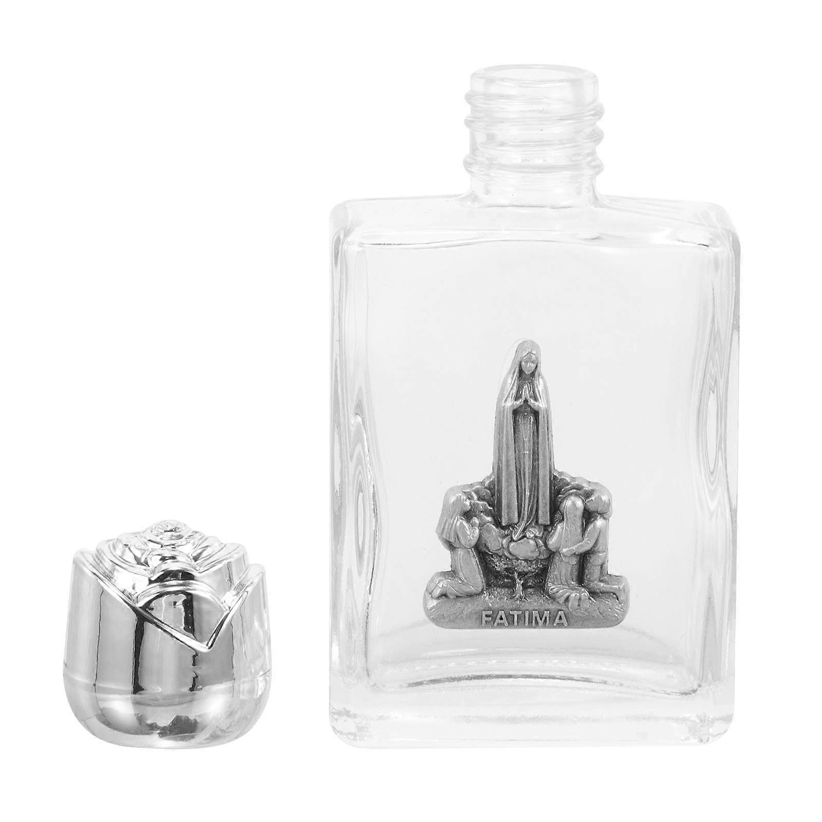 Holy Water Bottle for Storage Use Refillable Mini Glass Bottle for Perfume and Liquids 1.7 oz