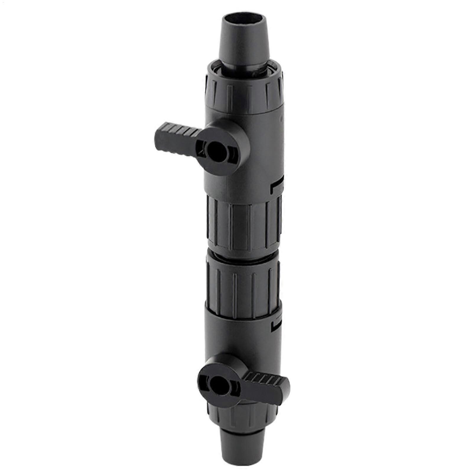 Aquarium hose valve, control valve for aquariums, fish filter, separator for water adjustment