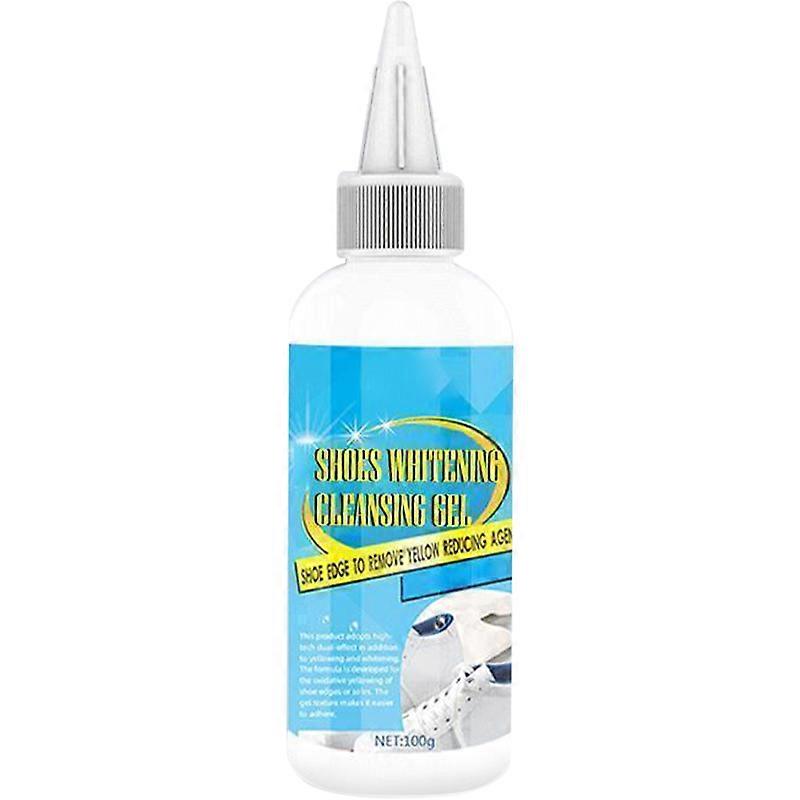 100G White Shoe Cleaning Shoes Whitening Cleansing Gel for Shoe Brush Shoe Cleaning Shoes With TB Tape